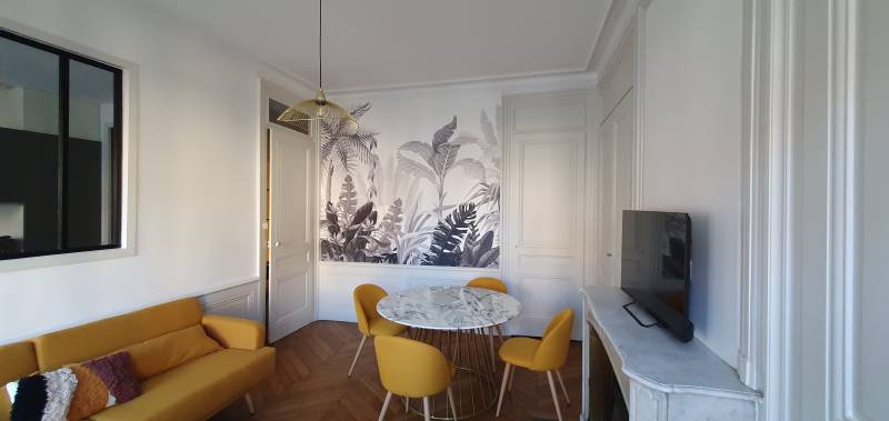 Rénovation complète d’un appartement avec agrandissement et aménagement de la cuisine avec pose de verrière à Lyon 6